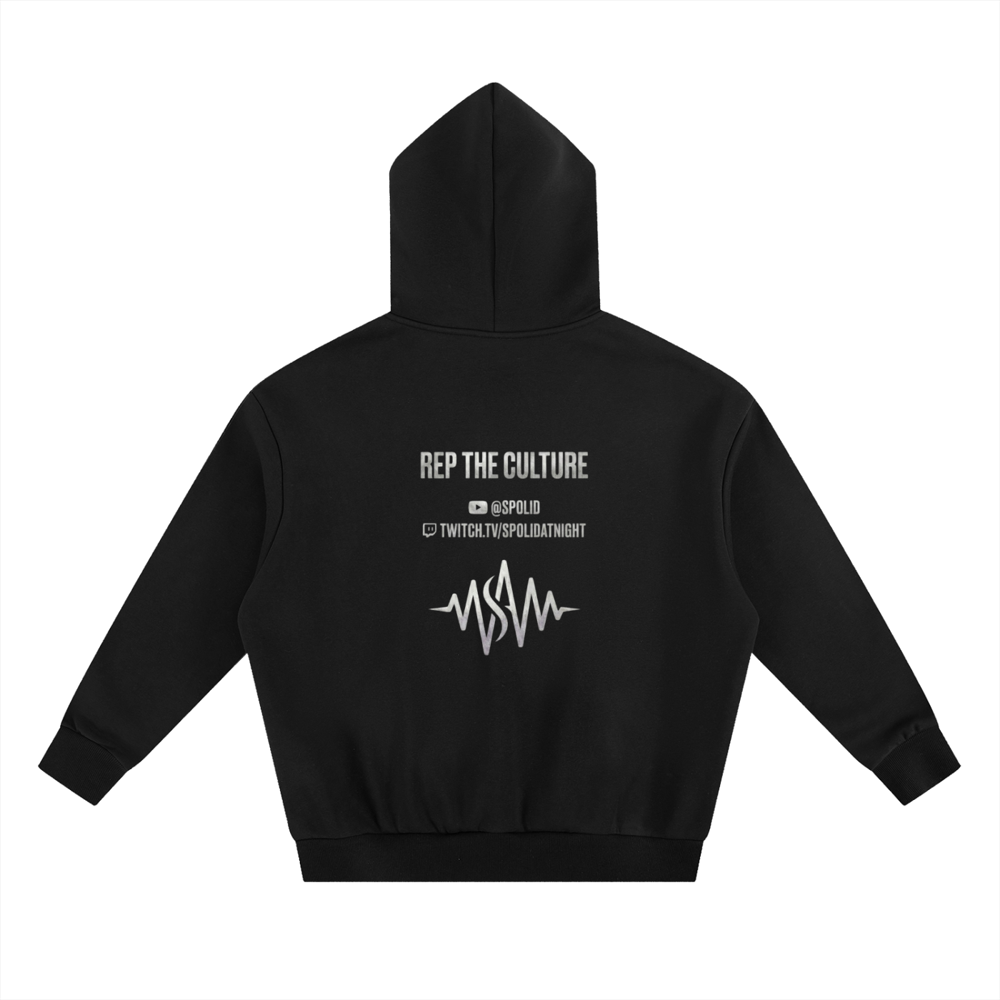 Rep The Brand tagline hoodie