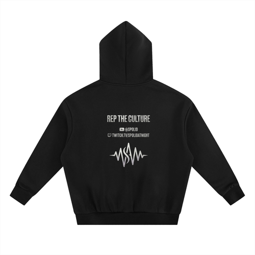 Rep The Brand tagline hoodie